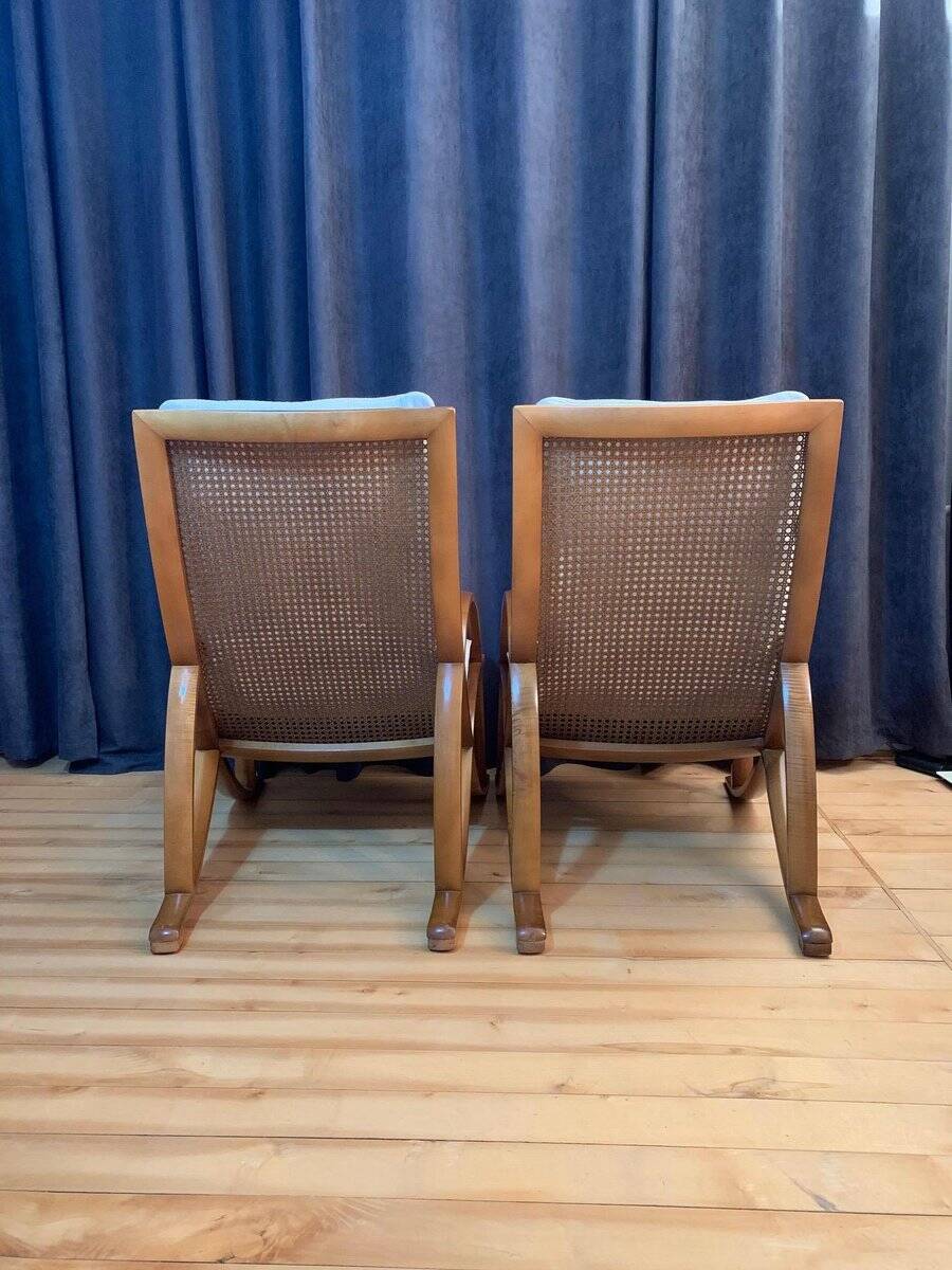 Set of German armchairs from WK Wohnen, 1970s