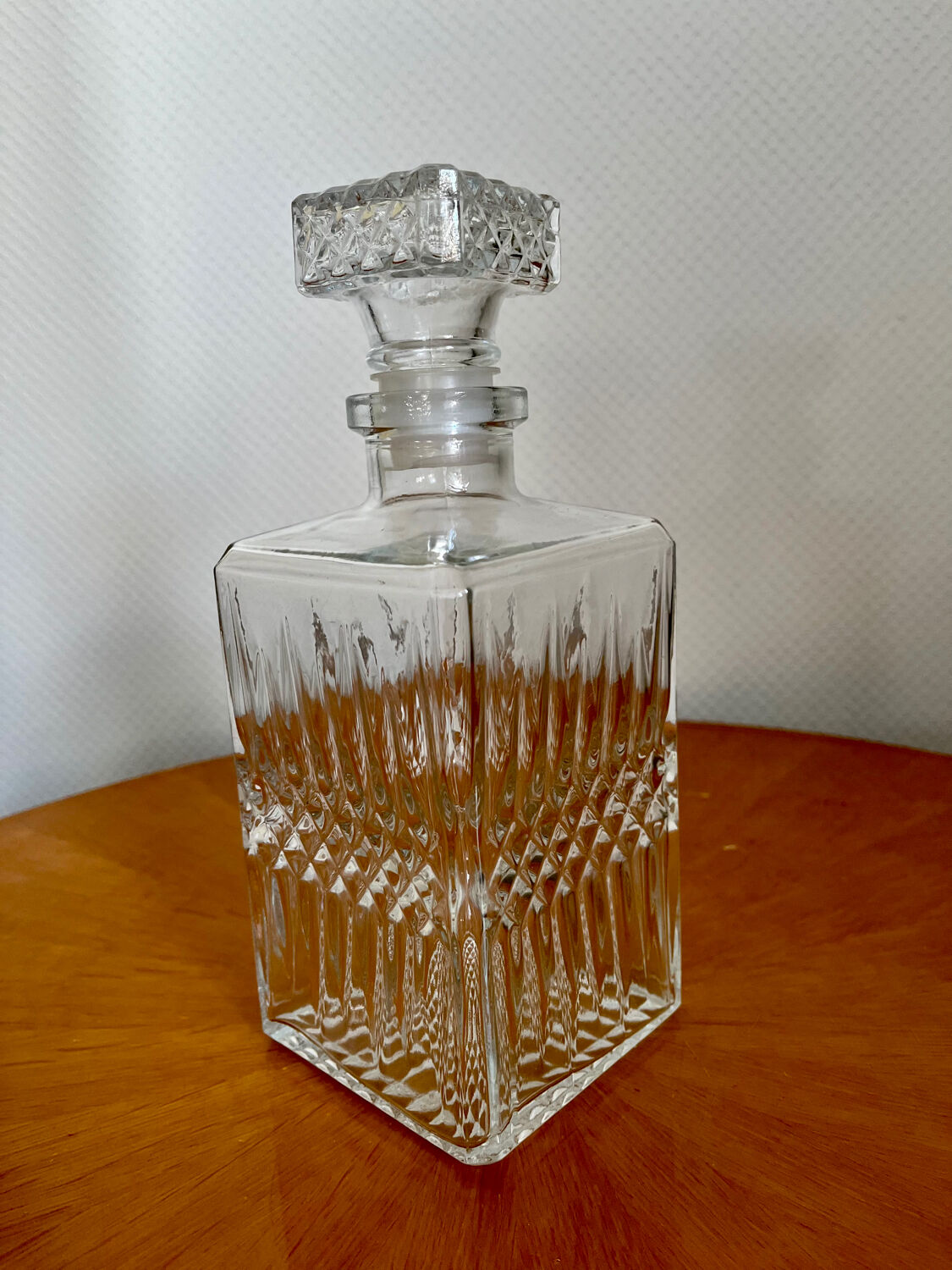 Vintage whiskey decanter 1970