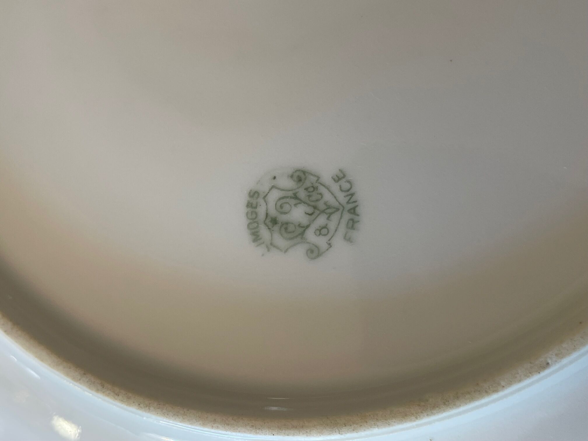 Limoges porcelain service