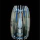 Pair of Veca wall lights in two-tone glass, Italy 1960