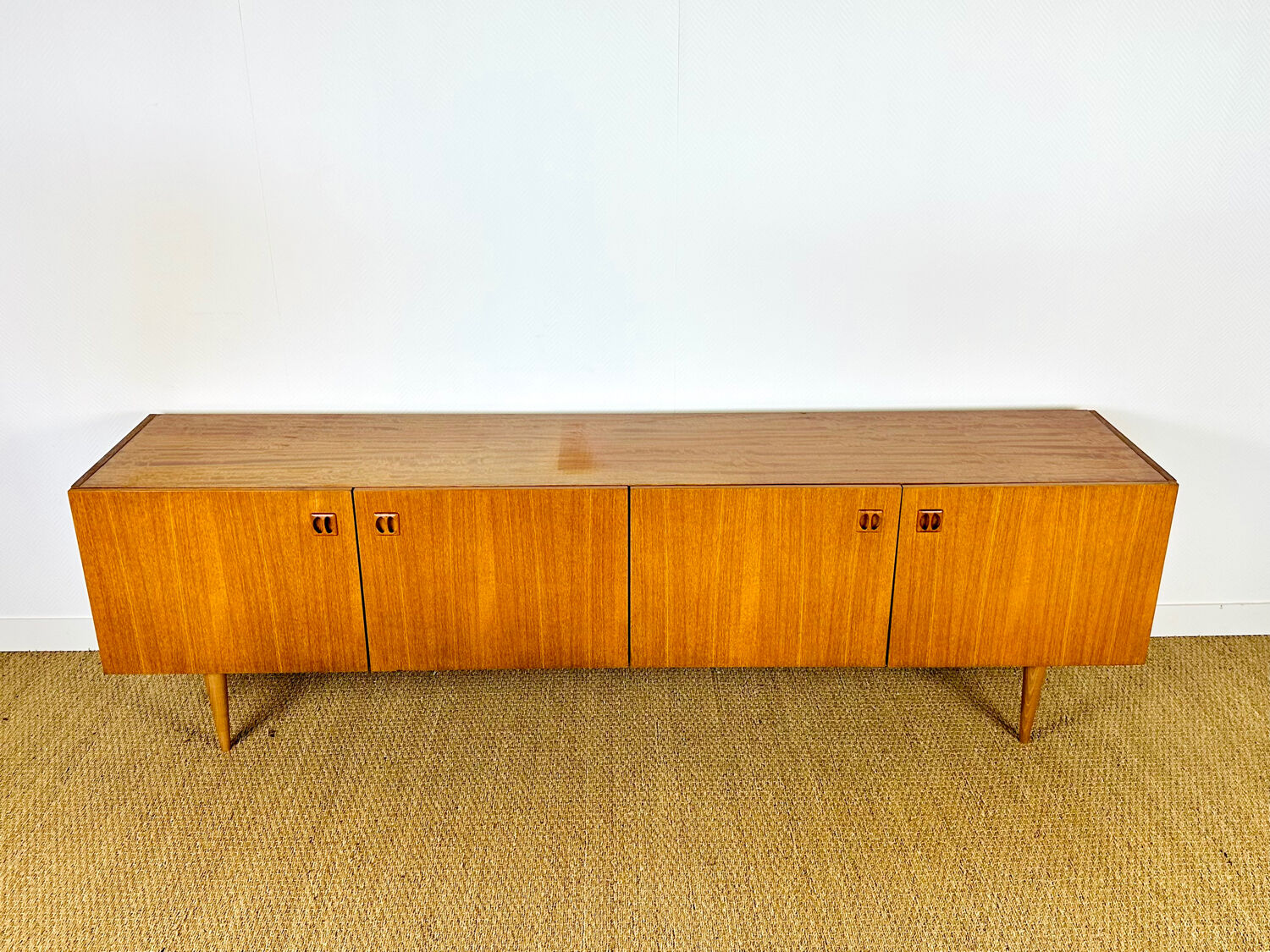 Scandinavian teak sideboard from the 1960s.