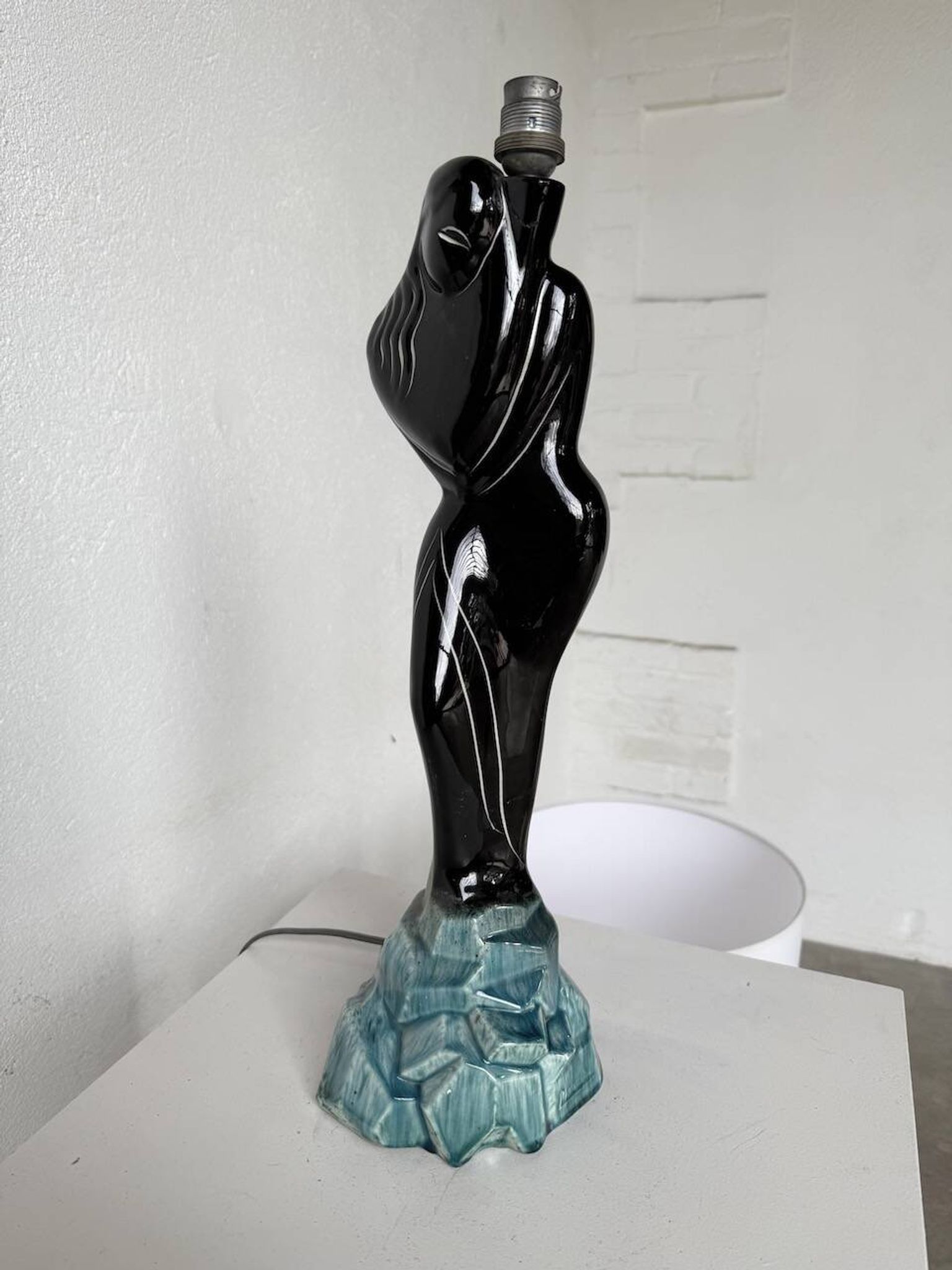 Monaco Monacera "woman" ceramic table lamp