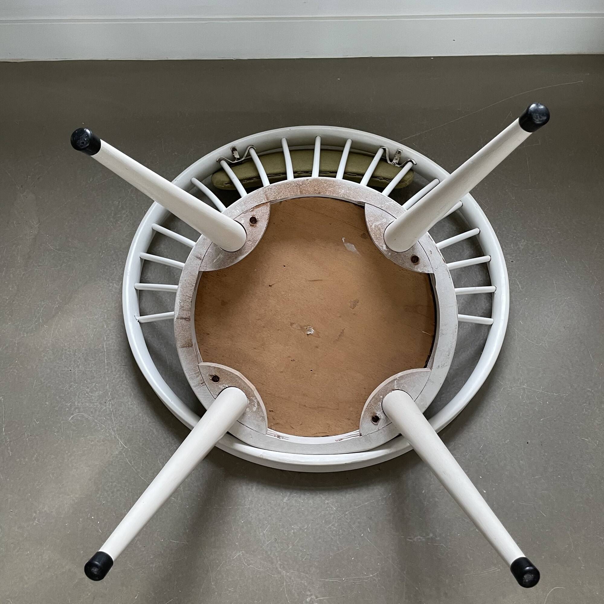Ensemble de chaises Cercle, Yngve Ekström, 1960