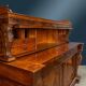 Writing desk in mahogany, Italy, 19th century