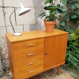 Buffet vintage miel dorée