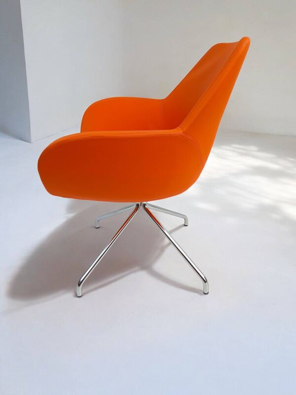 Suite de 4 Fauteuils pop Fan 10H pour Profim designer Piotr Kuchciński
