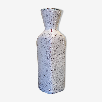 Enamel sandstone cut-out vase