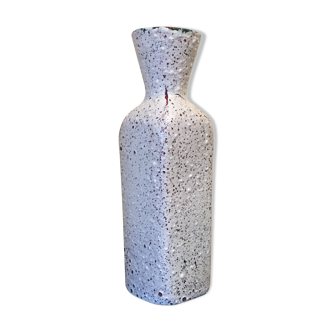 Enamel sandstone cut-out vase