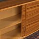 Classic chest of drawers from the 1950s with a wonderful veneer pattern