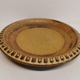 Ceramic plates, designed and made by Danish Ravnild (both stamped and signed)