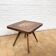 Wooden Coffee Table with Inlay, 1940s
