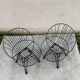 Paire de fauteuils Cees Braakman Combex Wire Pastoe