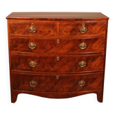 Commode bombée En Acajou début du 19°siècle