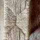 Massive wooden foot resting leg
