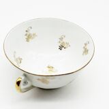 Lot of 2 porcelain cups of limoges floral patterns