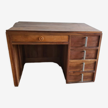 Bureau en noyer vintage