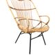 Rohe Noordwolde rattan chair, 1960, Netherlands XL siz