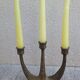 Brutalist bronze chandelier by Horst Dalbeck, Germany, Gilde Handwerk, 1970.