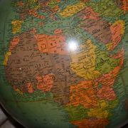 Mappemonde USA année 40