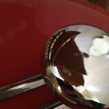 Chromed metal coat rack with 3 hooks, 1970s