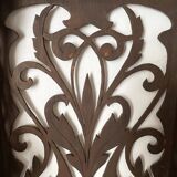 antique Napoleon III wall shelf in openwork wood