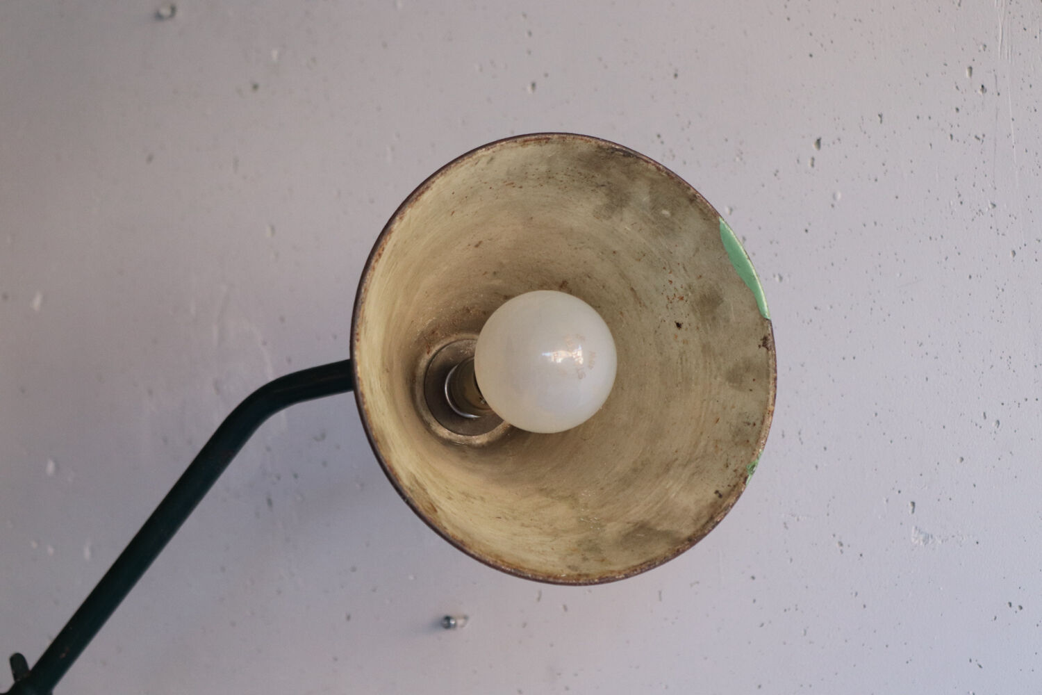 ELAUL articulated workshop lamp with clamp – 1930s/50s