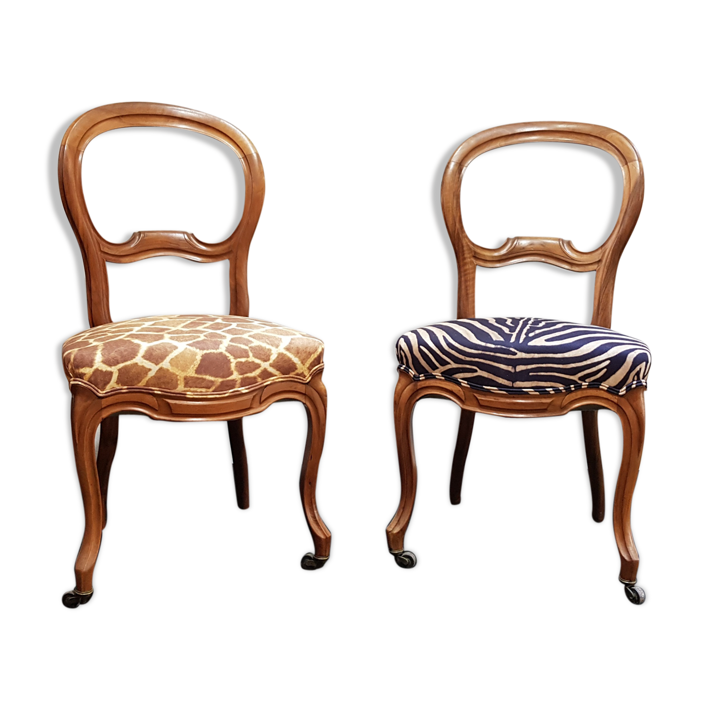 Paire de chaises Louis-Philippe