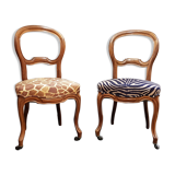 Pair of Louis-Philippe chairs
