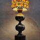 Lampe de style barbier, laiton et bronze  1960/75