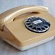 German phone with vintage dial of the 80s
