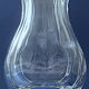 Polylobed vase in colorless crystal from Sèvres