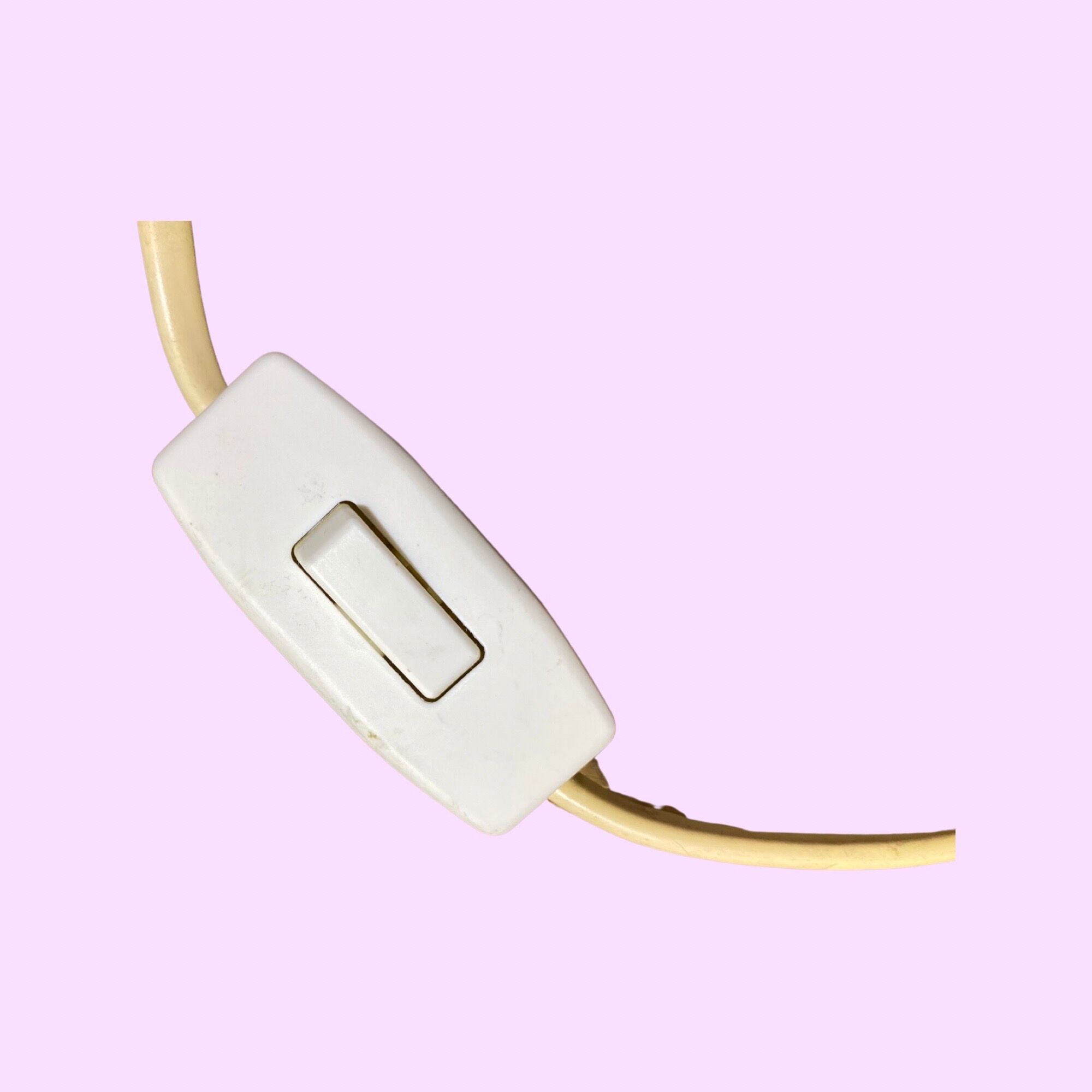 Vintage Brass Lamp by Knud Christensen Made in Denmark | Gold/Brass Base With Pink Lampshade