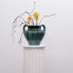 Green sandstone pot vase