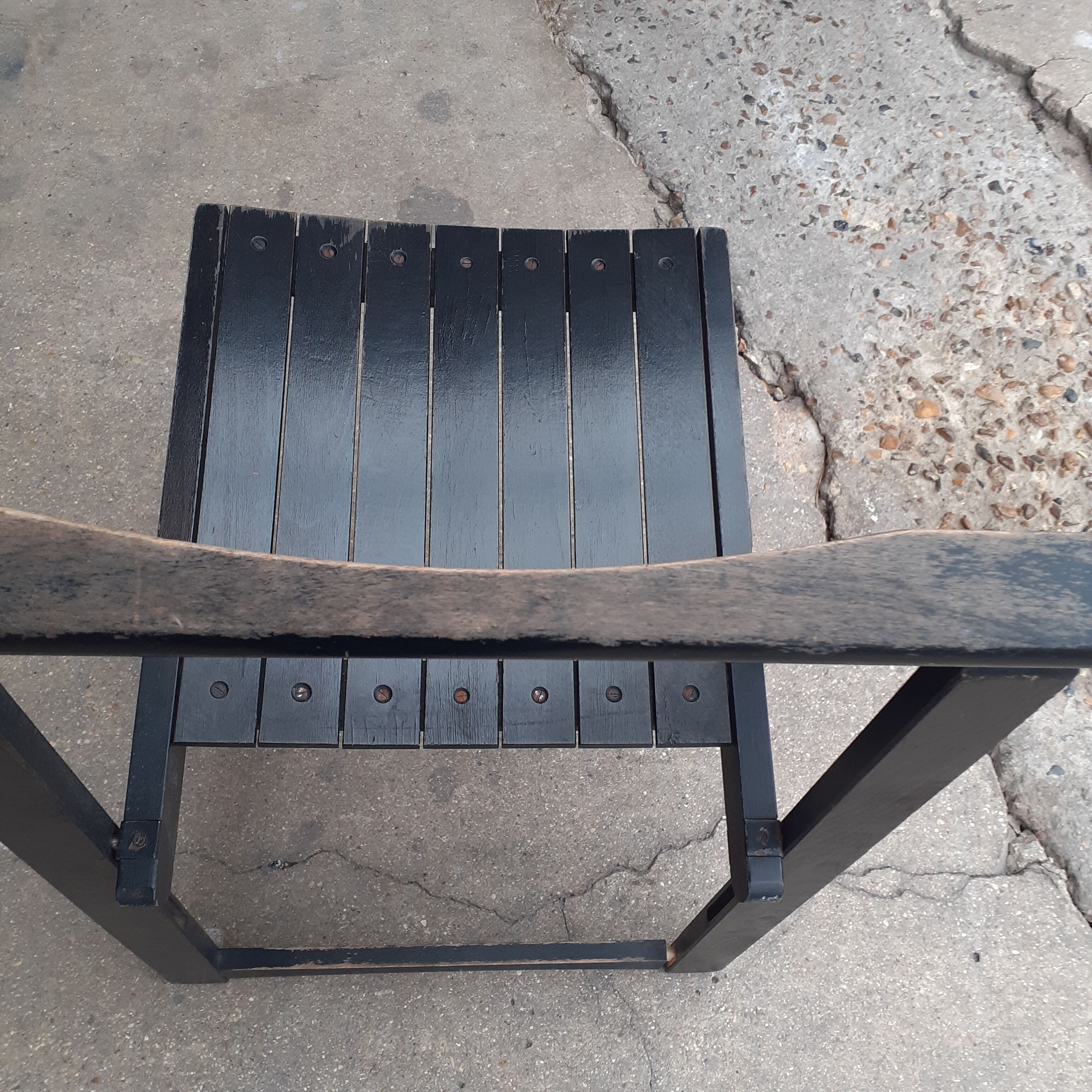 Pair of folding chairs