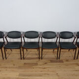 Model 42 Dining Chairs by Kai Kristiansen for Schou Andersen, 1960s, Set of 4