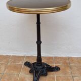 Antique 50s tripod bistro table, 74 cm