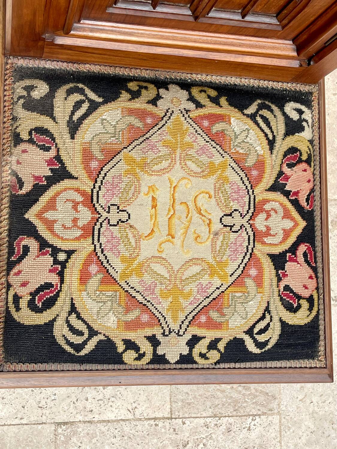 Pray to God in Neo-Gothic Walnut