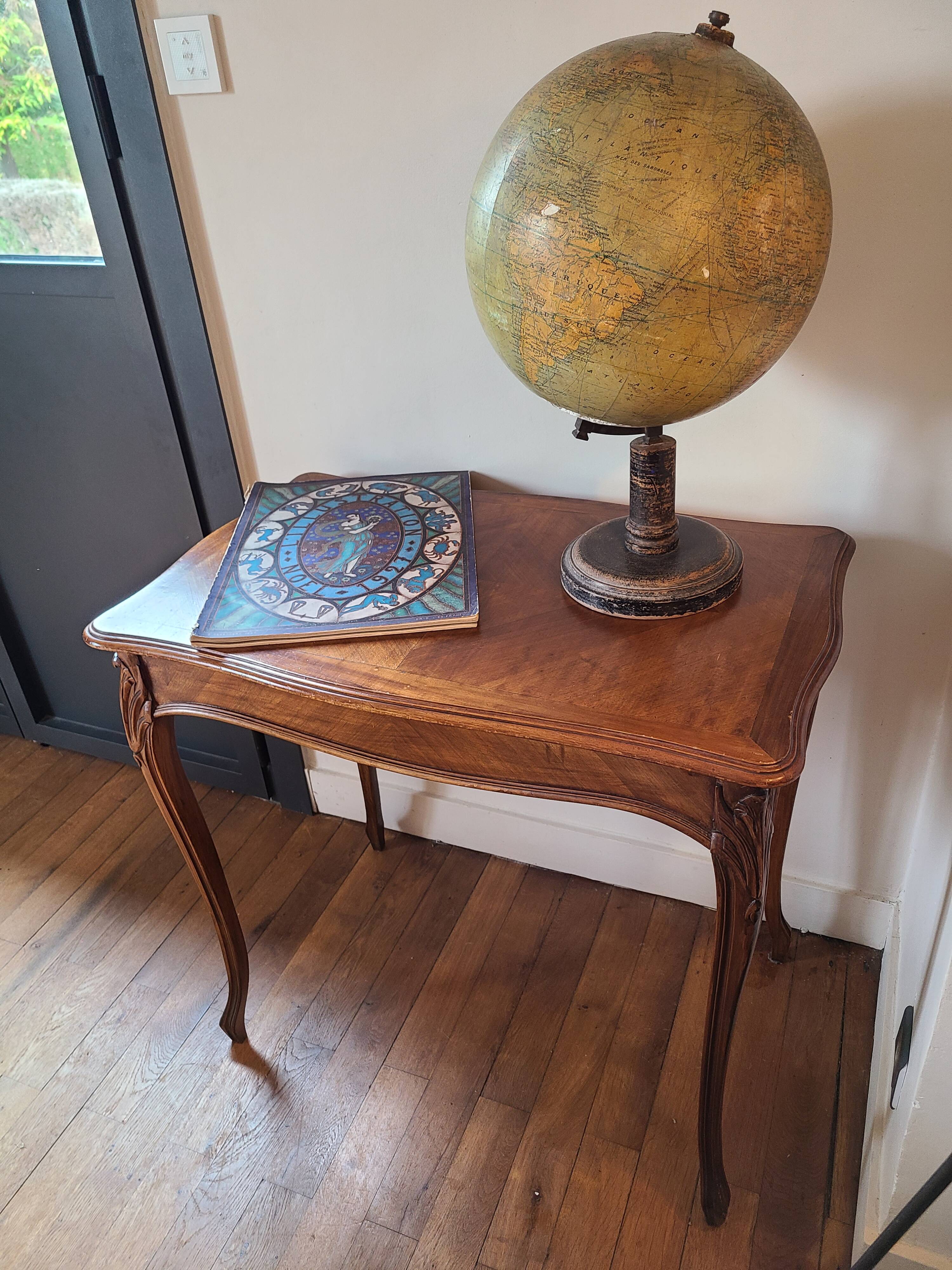 Side table, dessert, louis XV style writing board