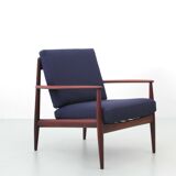 Pair of scandinavian teak armchairs model 118 by Grete Jalk