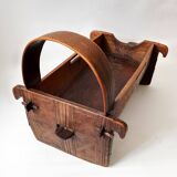 Antique Traditional Handmade Children's Crib Museum object Balkans 1890