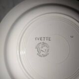 Yvette deep plate