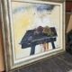 Oil painting on canvas, still life, 2001, by Serge GRIGGIO