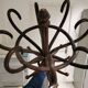 Parrot art nouveau coat racks bar bistro style