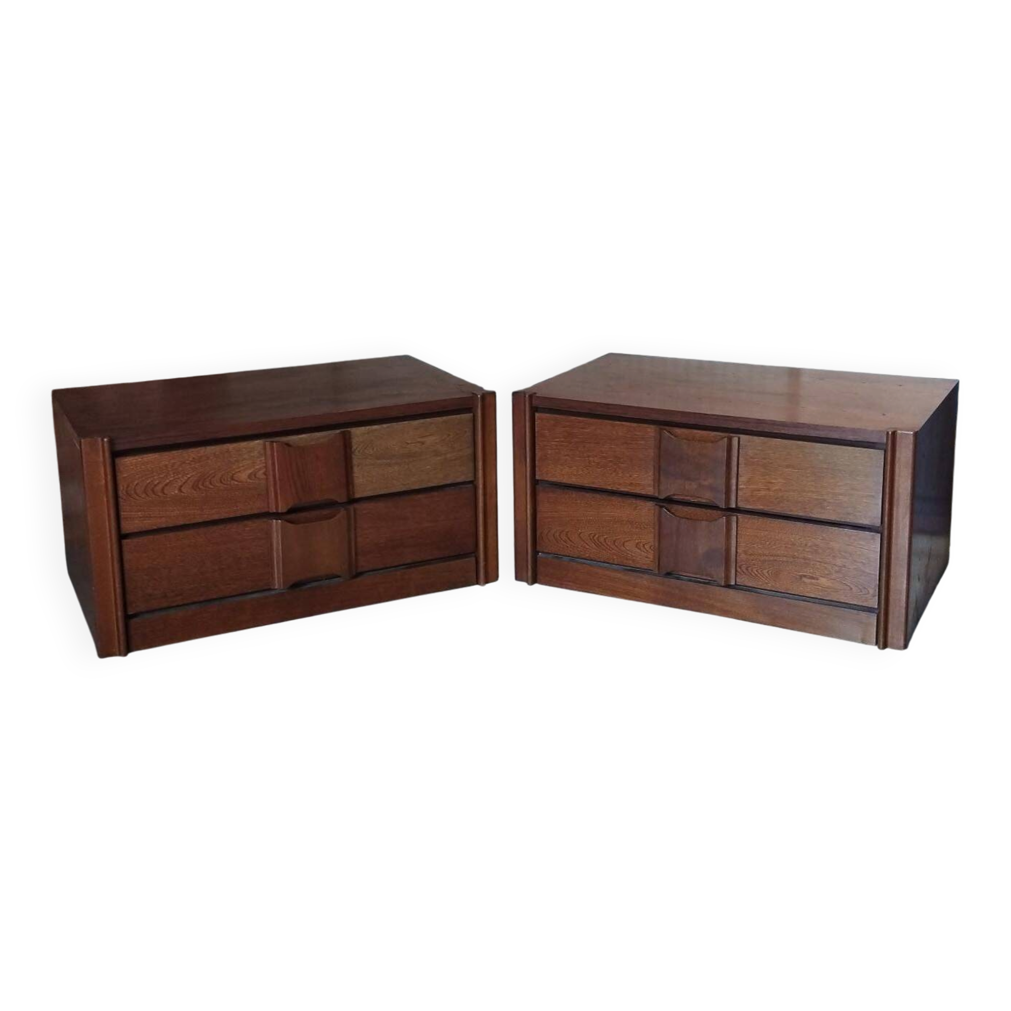 Paire de modules vintage-design scandinave, chevet, commode,enfilade, table