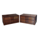 Paire de modules vintage-design scandinave, chevet, commode,enfilade, table