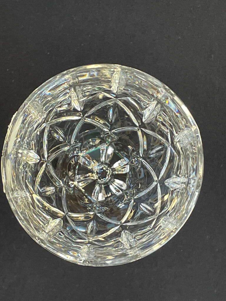 Bohemia - glasses on foot (6) - Modern mid-century - Lead crystal 24% Pbo