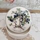 Porcelain box villeroy & boch model botanica "vaccinium myrtillus"