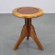 1950s Piano Bentwood Beech Stool, Czechoslovakia