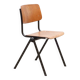 Galvanitas S35 oak and brown chair