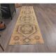 1970s Turkish Oushak wool runner rug 76x337